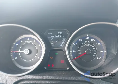 2013 Hyundai Elantra Gs from USA, damaged, VIN KMHDH6AEXDU022461